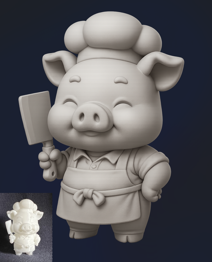 Chibi Butcher Pig