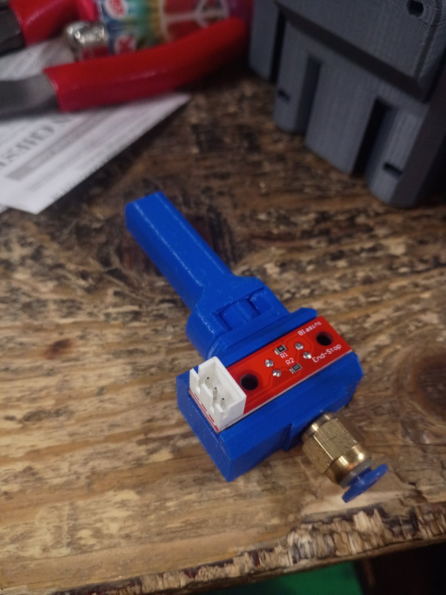 optical endstop fillament sensor ubbi to pc4 6M