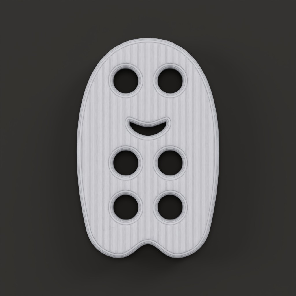 Ghost buttons full of emotions