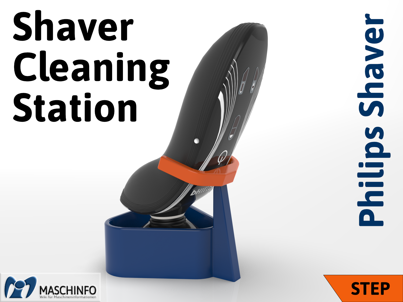 Shaver Cleaning Box