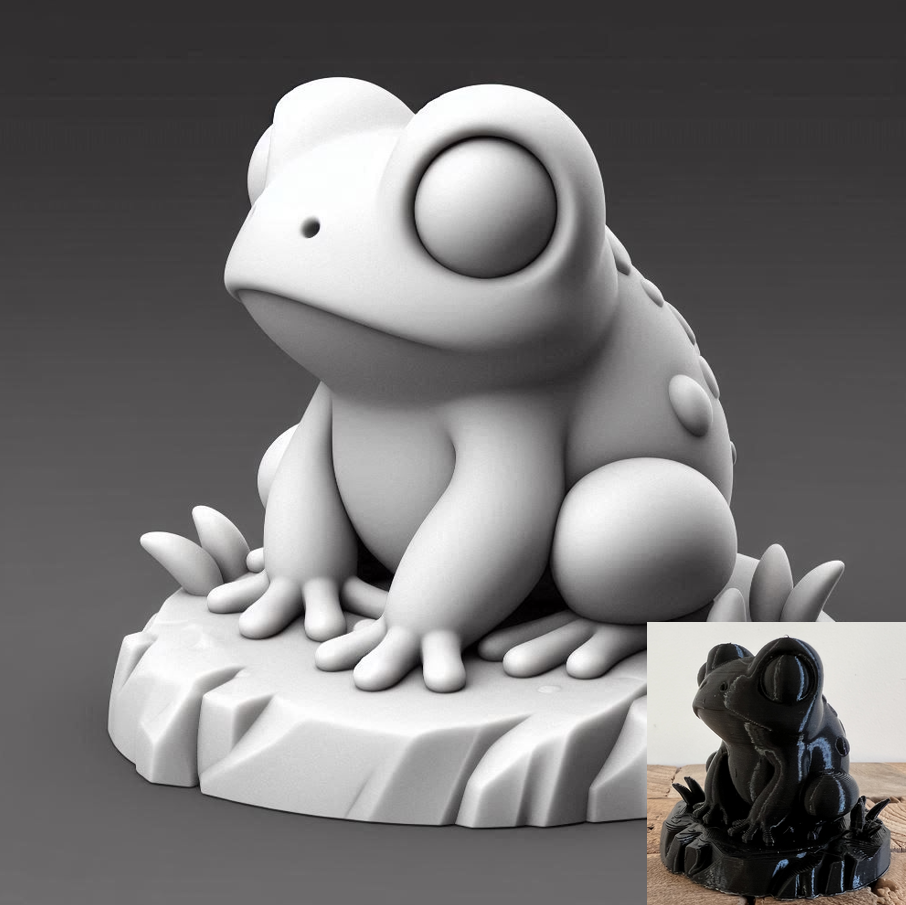 Frog on a Lily Pad