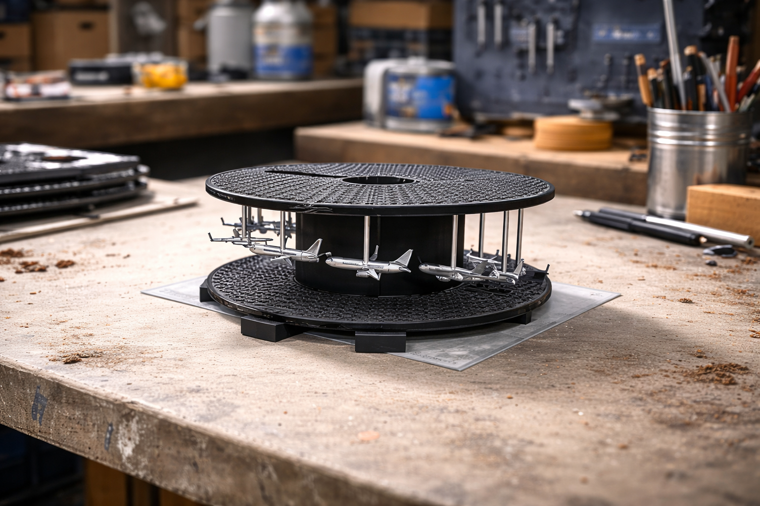 prusement spool flying scene with boeing 737 3D model by ham guy🤨🍖🍗🥩🥓🥧🧆🍝
