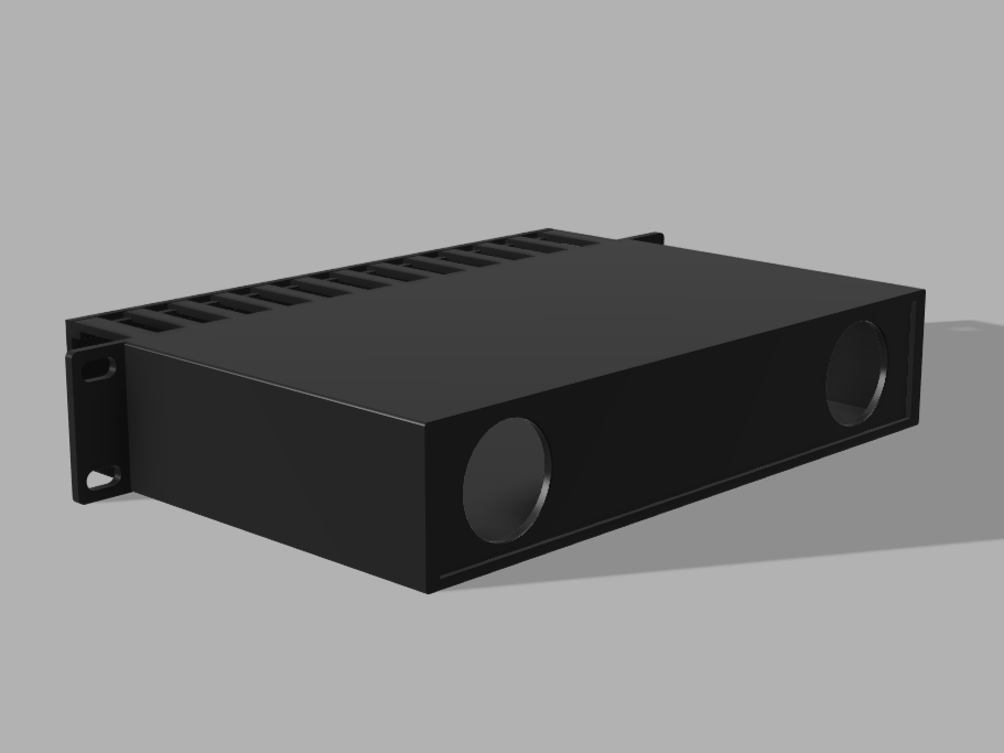 Miniatura 2 do modelo 3D MAX-PATCH (Enclosed Version) - A Rack-Mounted Cable Management System