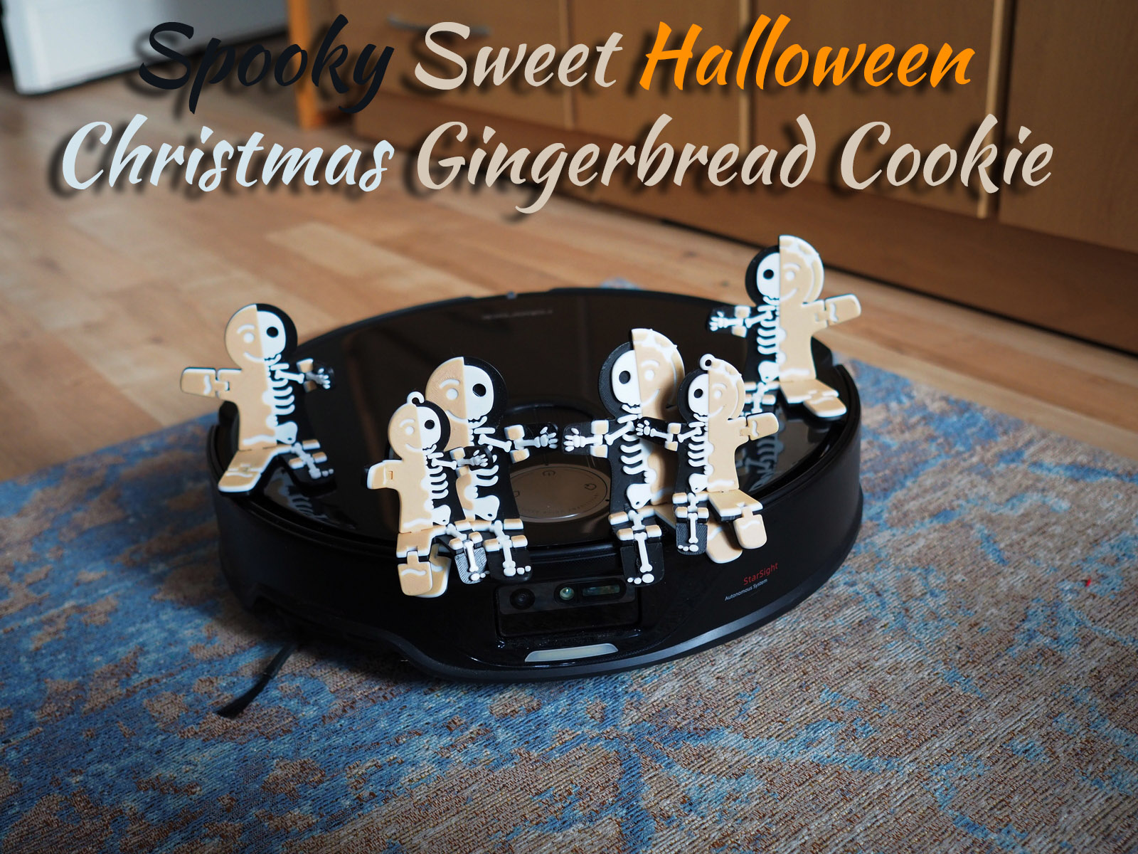Spooky Sweet Gingerbread Cookie - Halloween Christmas