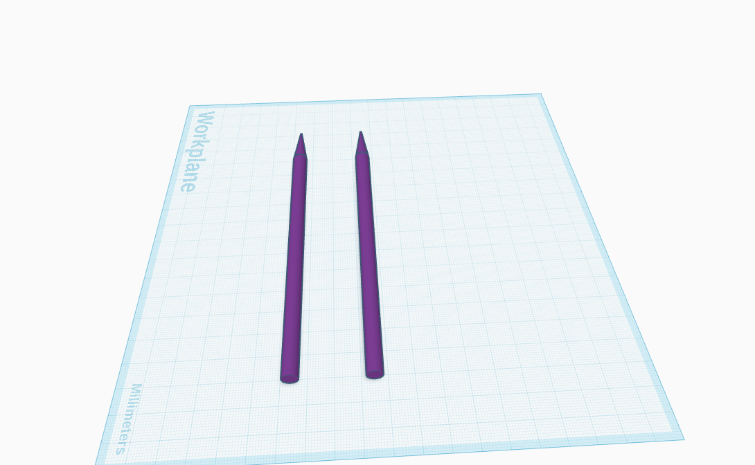 Knitting needles