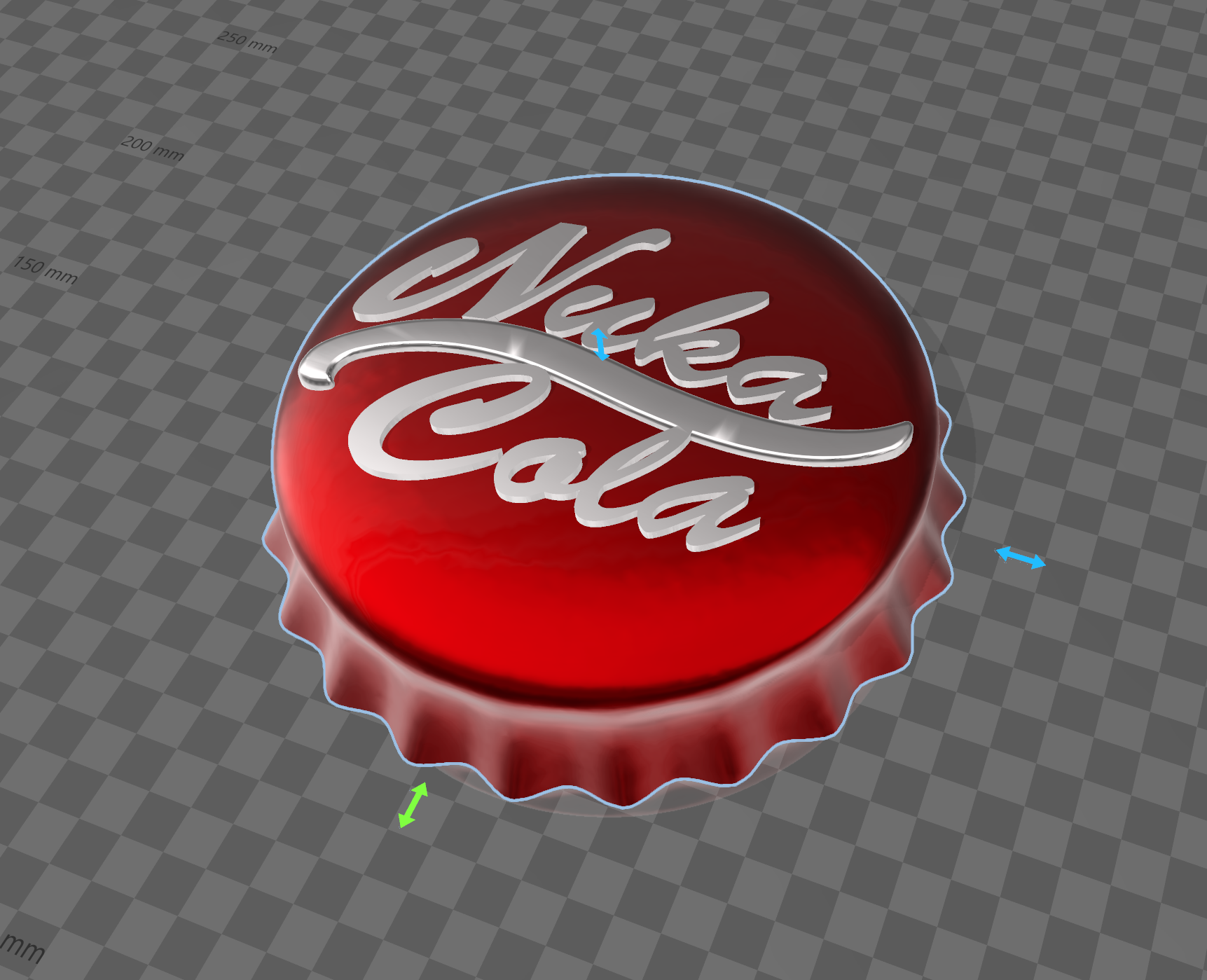 Fallout Bottlecap w/logo