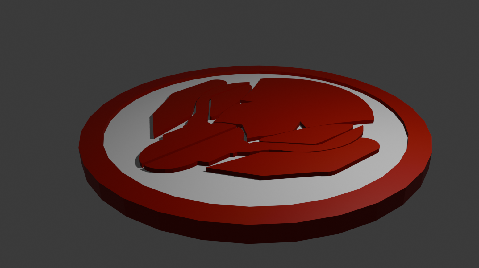Peni Parker symbol token/keychain