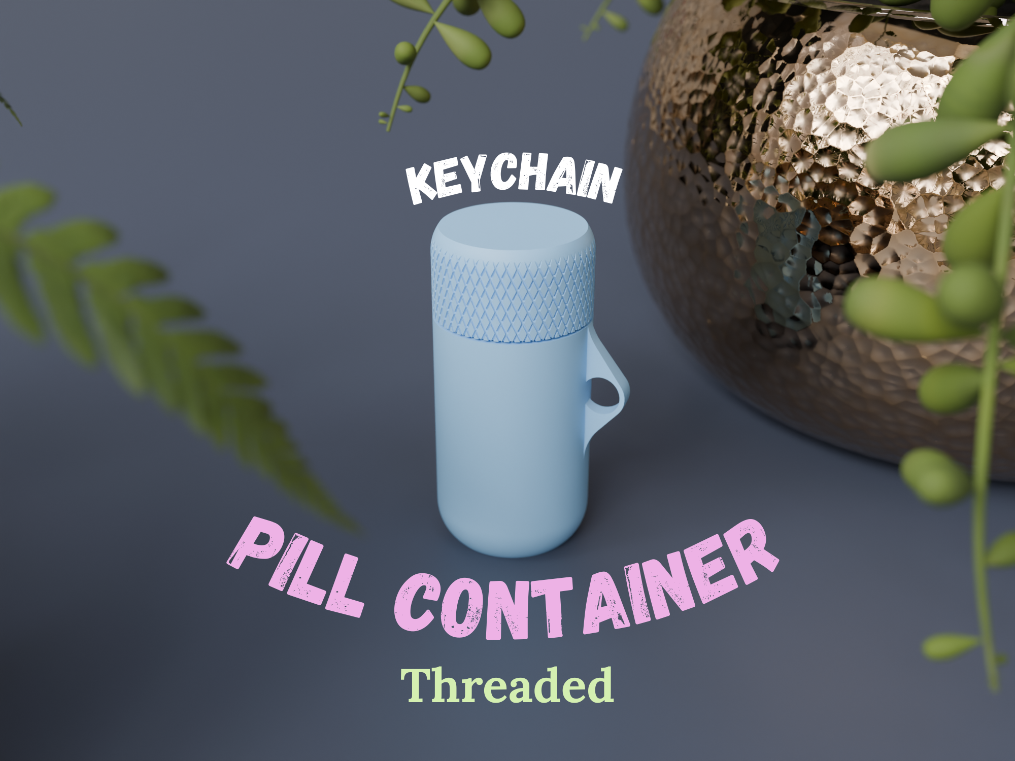 Pill Container | Compact and Watertight - Tested