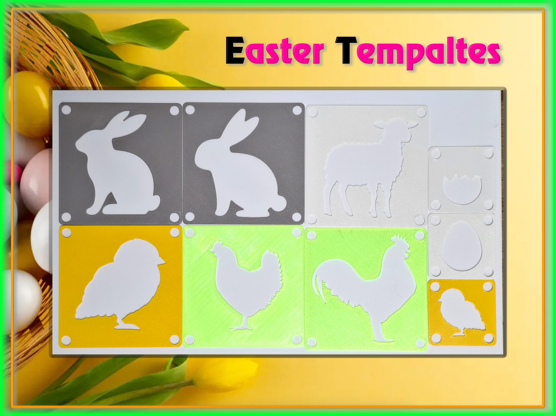 Easter templates