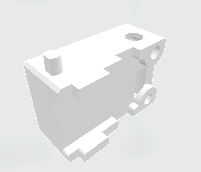 Sovol SV08 - BTT Eddy Mount - Low Mount (Eddy NG possible) 3D model thumbnail