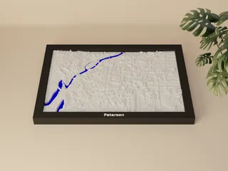 Paterson, United States - 3D Miniature
