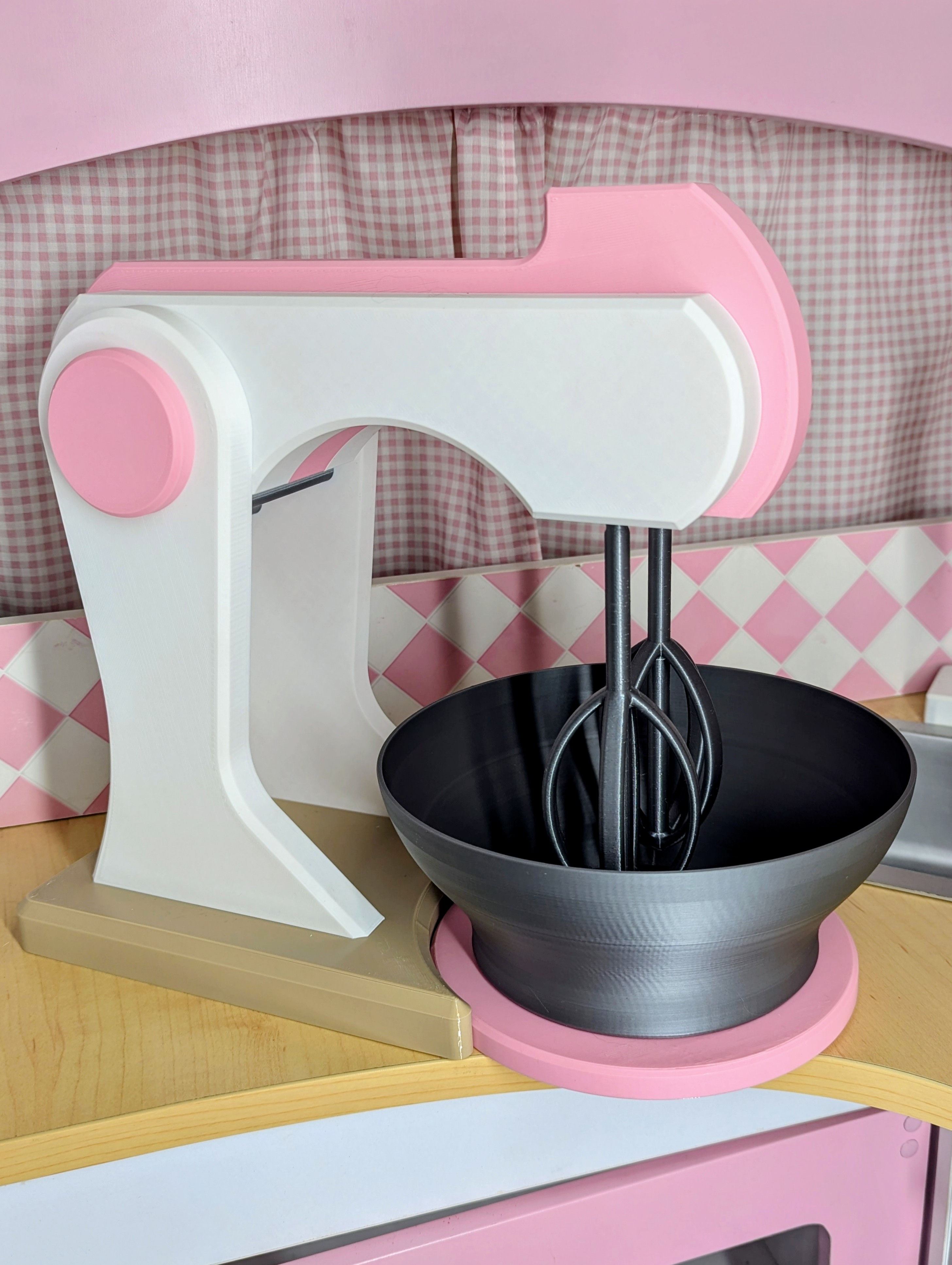 Kids Play Mixer Now with Bowl! - No Supports or Glue