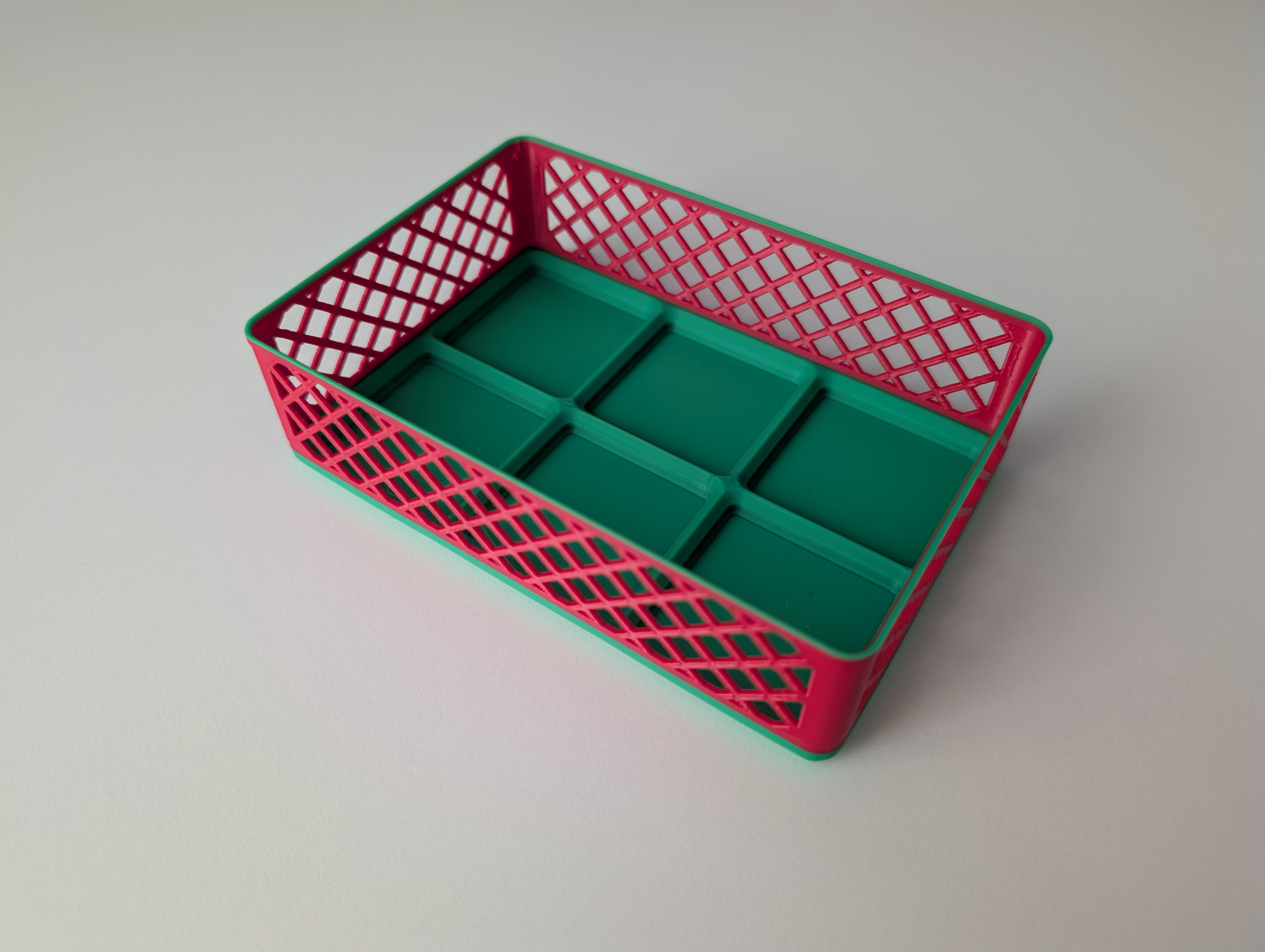 Miniatura 3 do modelo 3D Stackable gridfinity storage basket [PARAMETRIC]