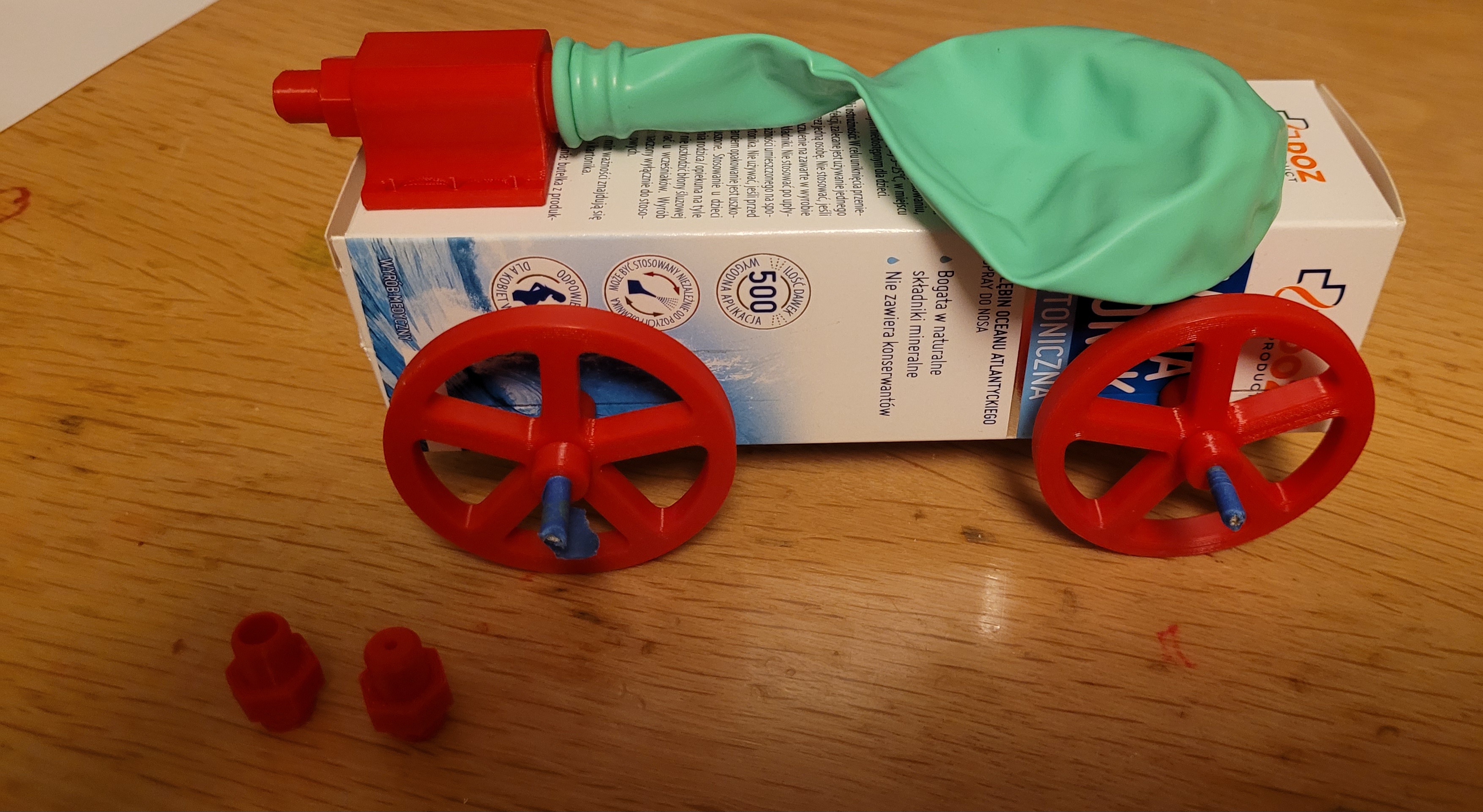Baloon Propelled Car