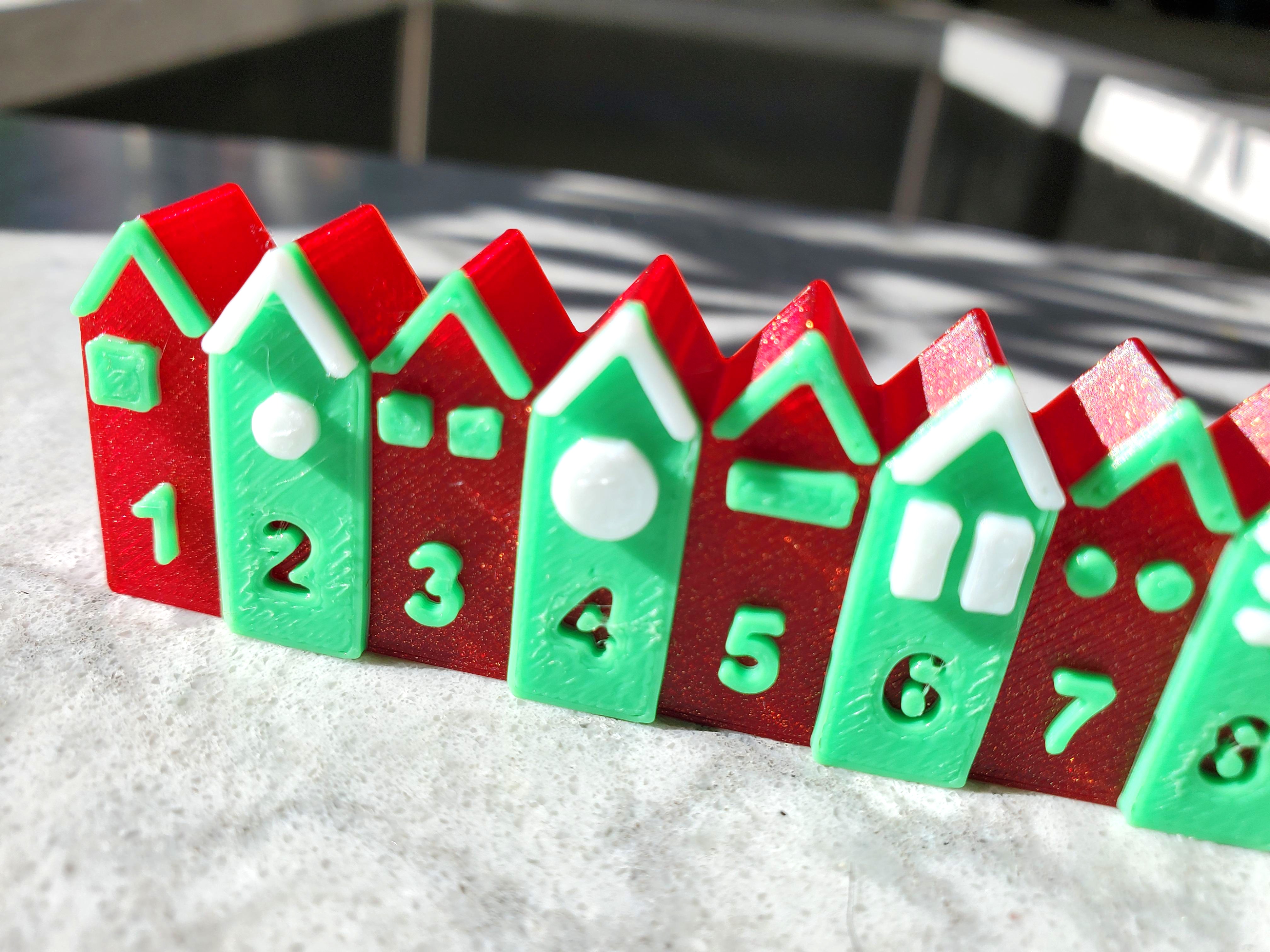 Miniatura 5 do modelo 3D Christmas Countdown Calendar