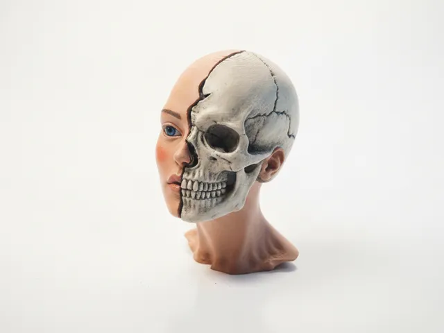Fractured Beauty Bust Sculpture 3D Printable