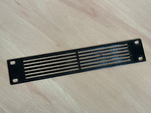 10" rack 1U grid