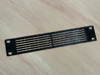 10" rack 1U grid