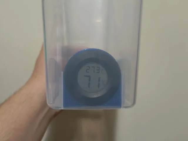 Round Hygrometer Square Adapter for Yoopai dry box