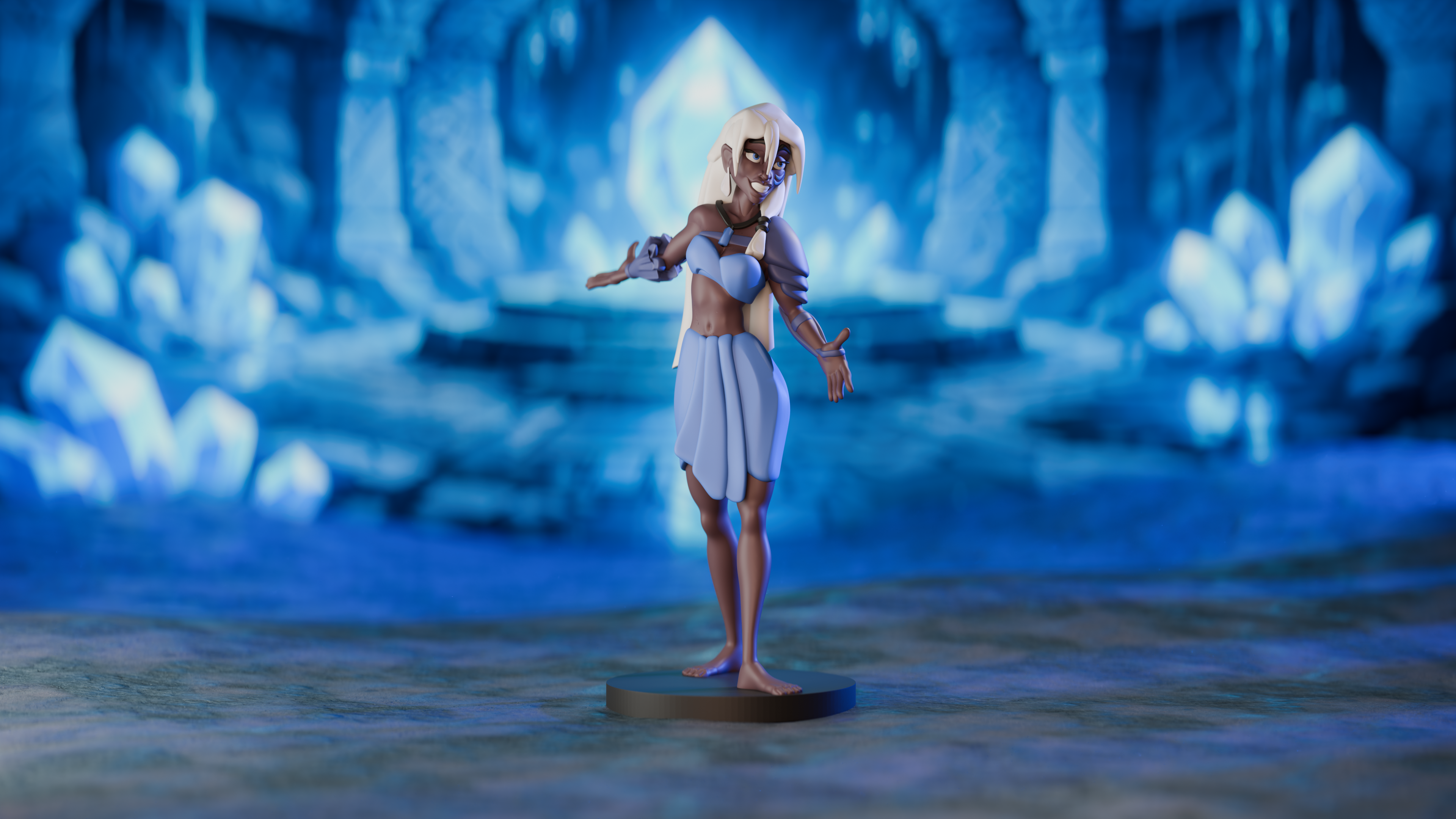 Atlantis The Lost Empire Kida Collectible Figurine
