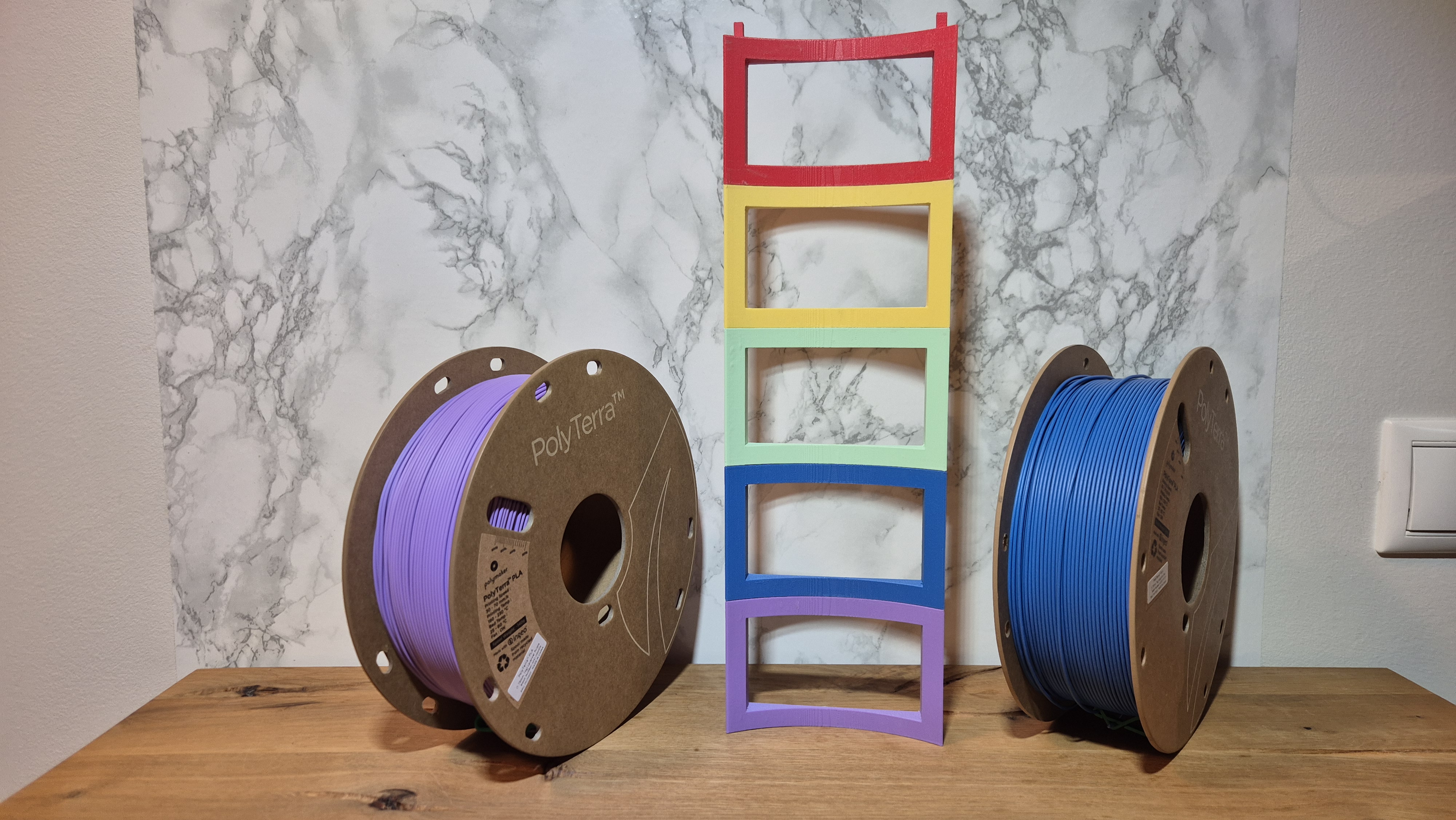 Miniatura 5 do modelo 3D Minimalistic Spool Stand