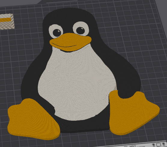 tux wall art