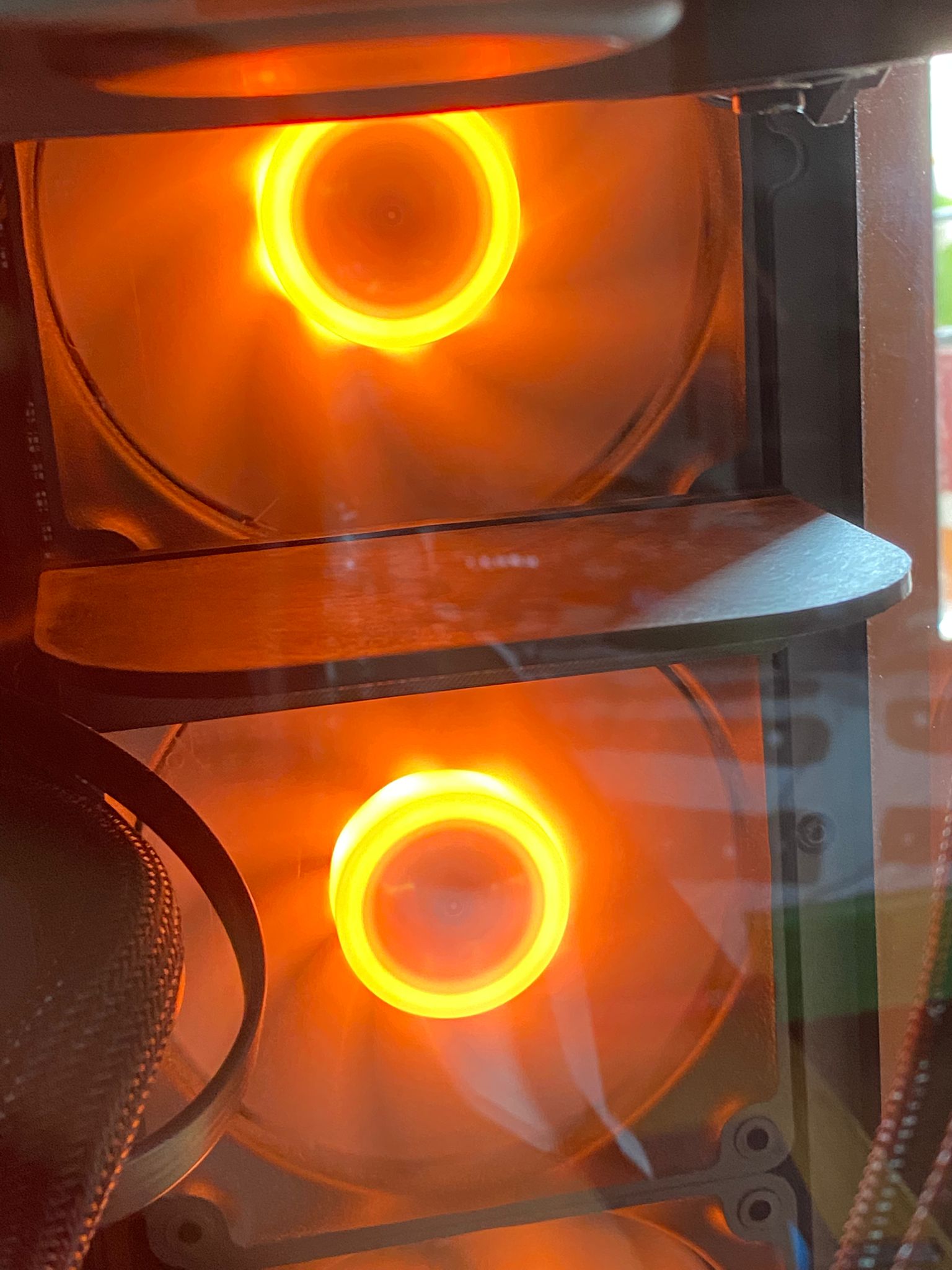 Pc case fan shelf (120mm)
