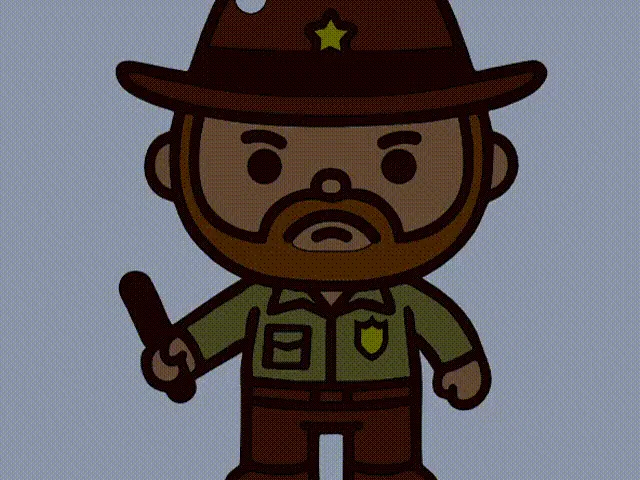 Stranger Things Jim Hopper - Keychain