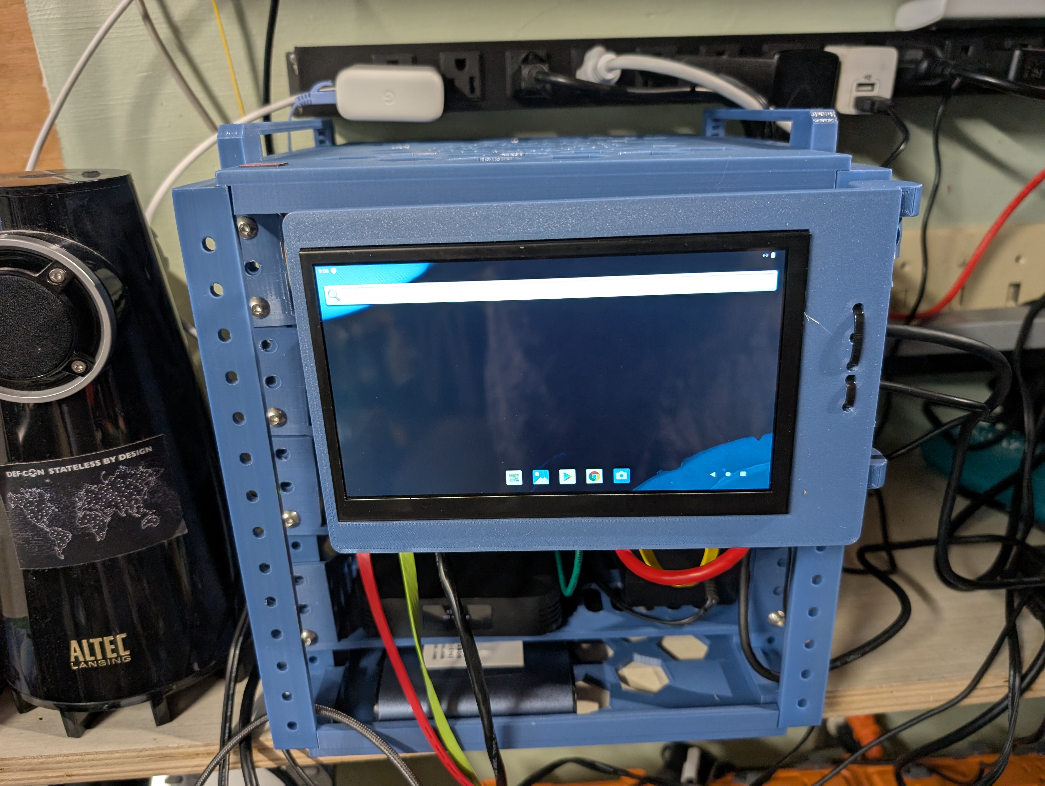 7" HDMI Display Mount for Mini Rack