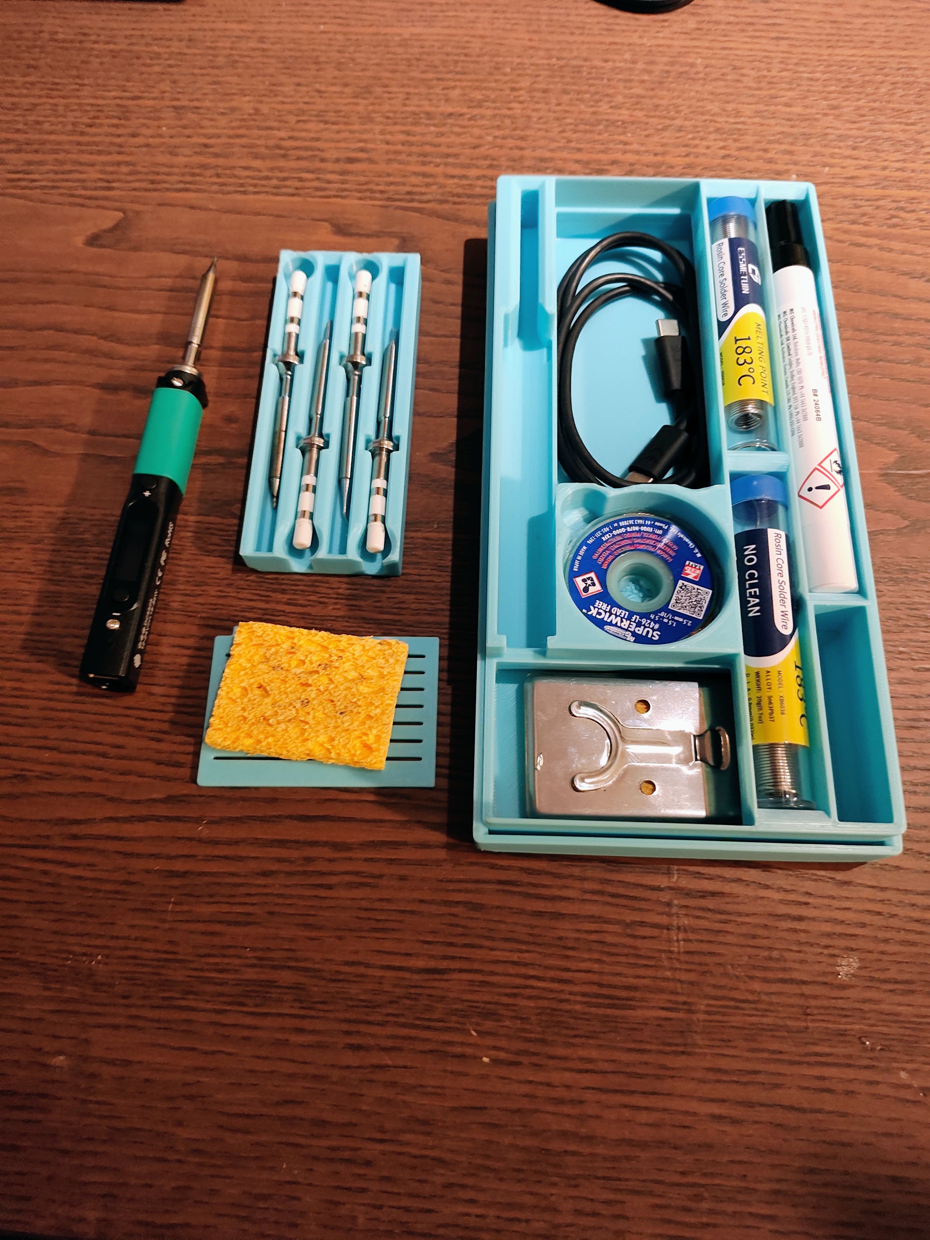 Pinecil full kit storage and transport case