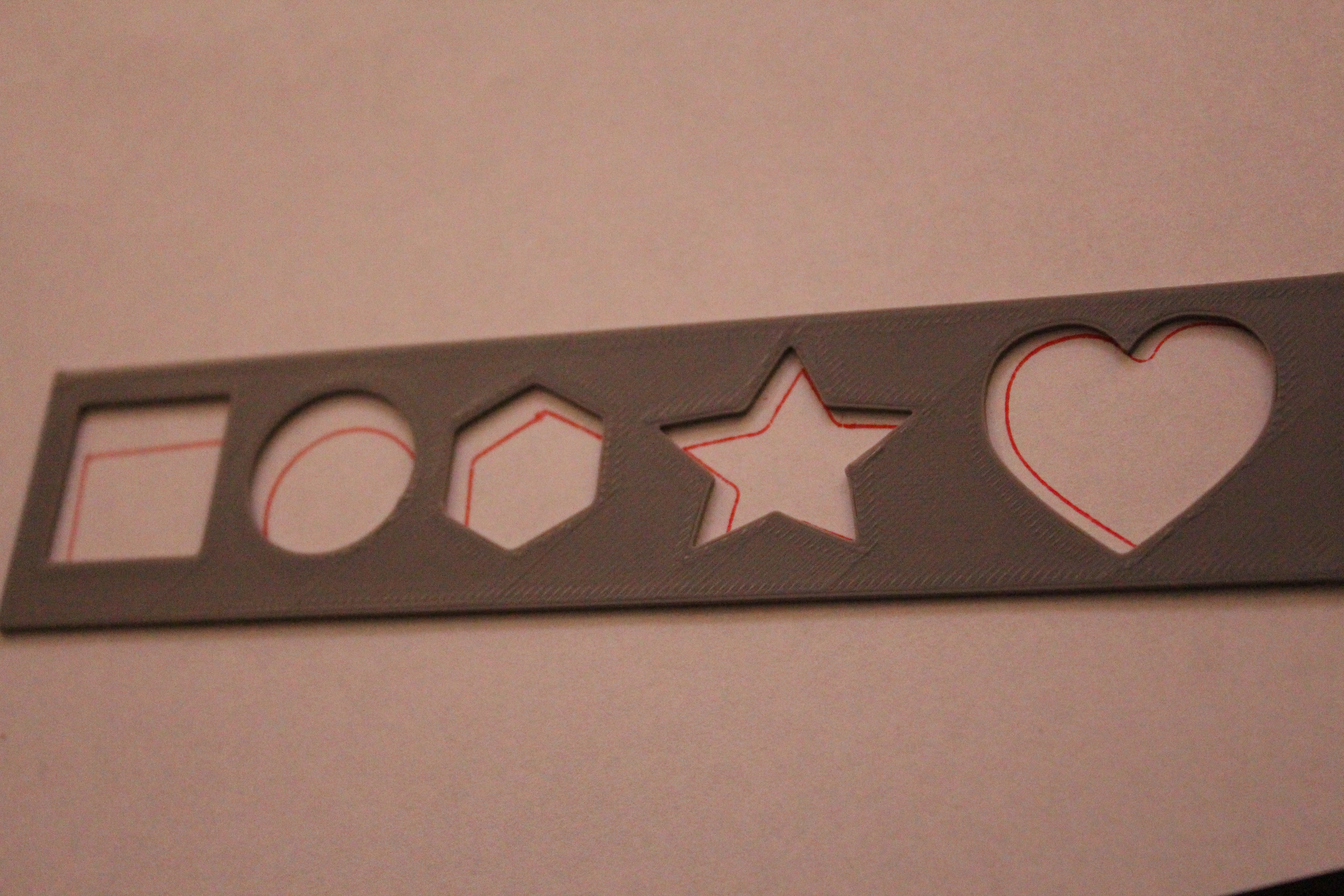 Miniatura 4 do modelo 3D stencil book mark