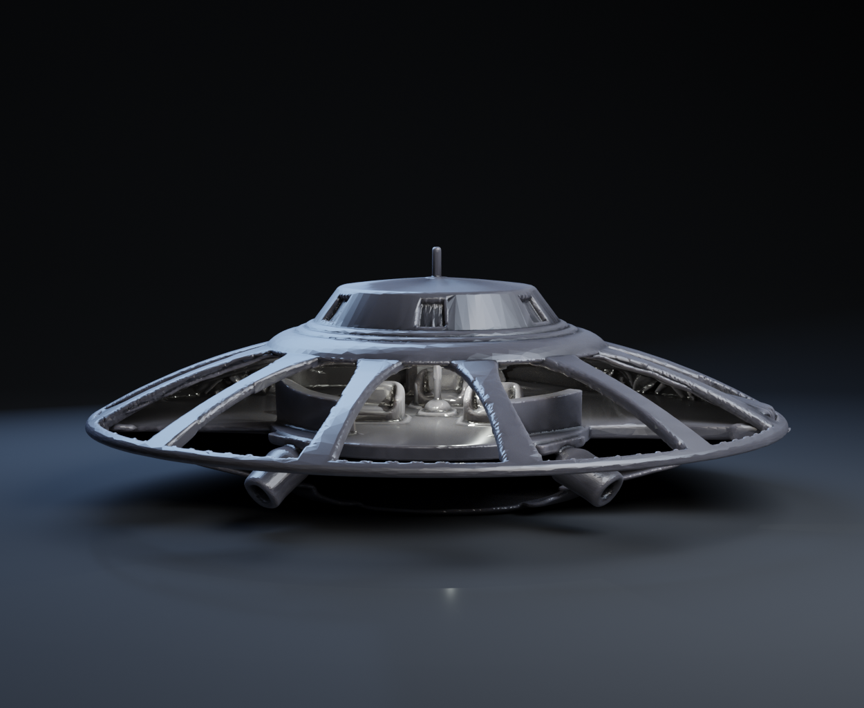 UFO Cutaway : Bob Lazar Description
