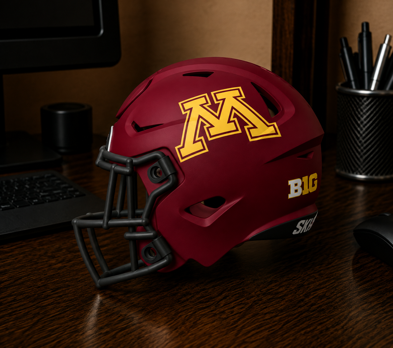 Minnesota Gophers Football Helmet
