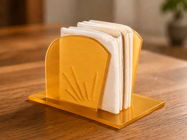 Ginkgo Fan Napkin Holder
