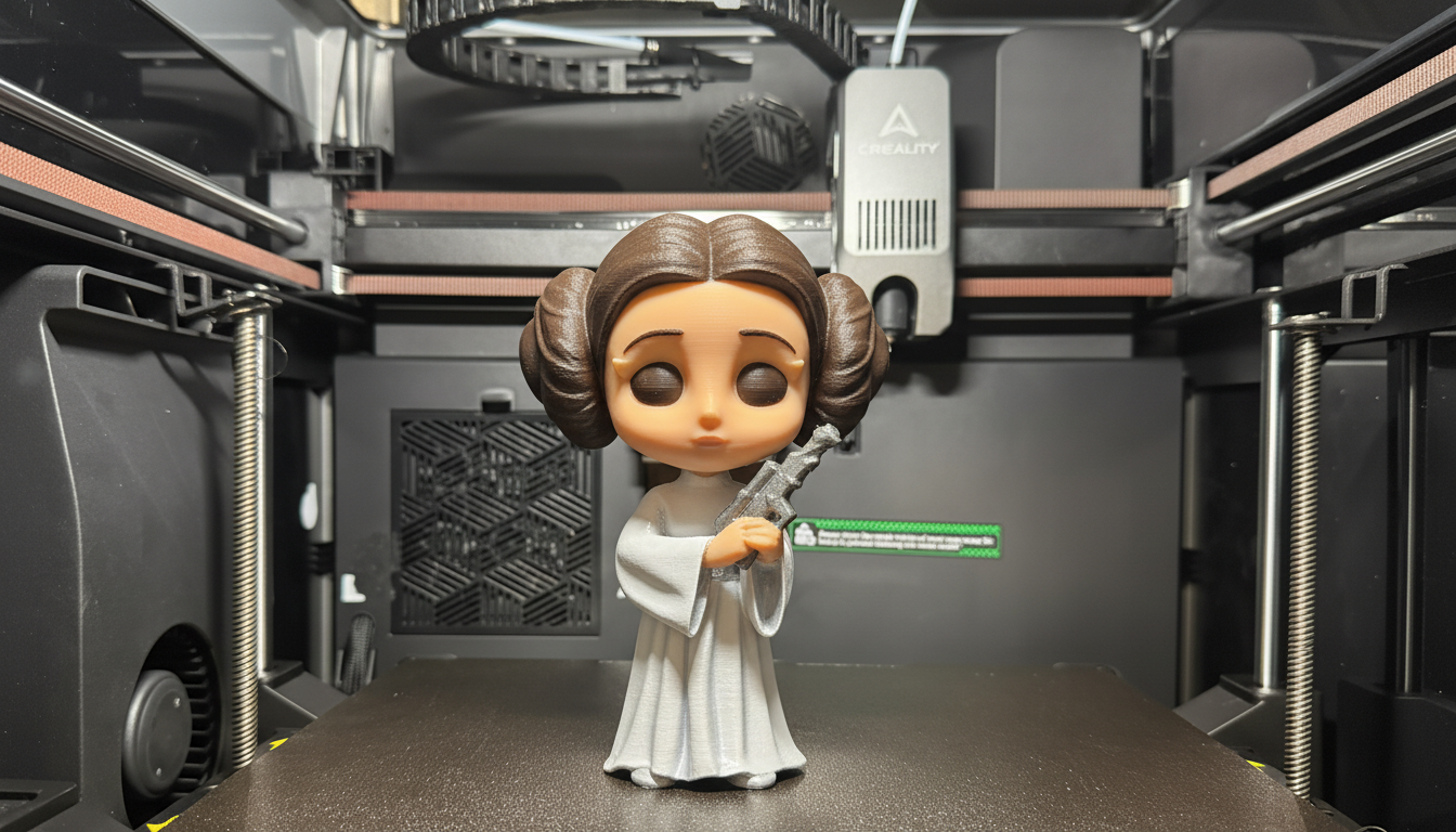 Chibi Princess Leia