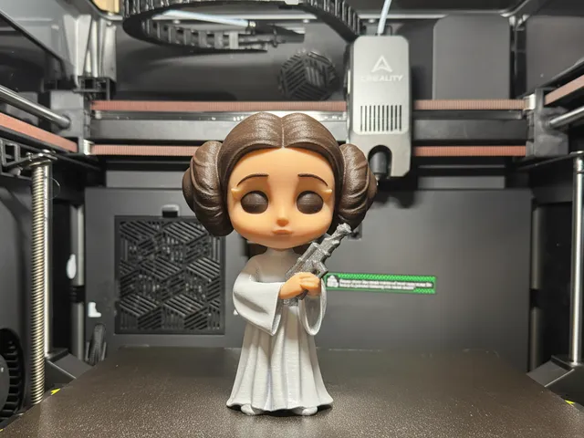 Chibi Princess Leia