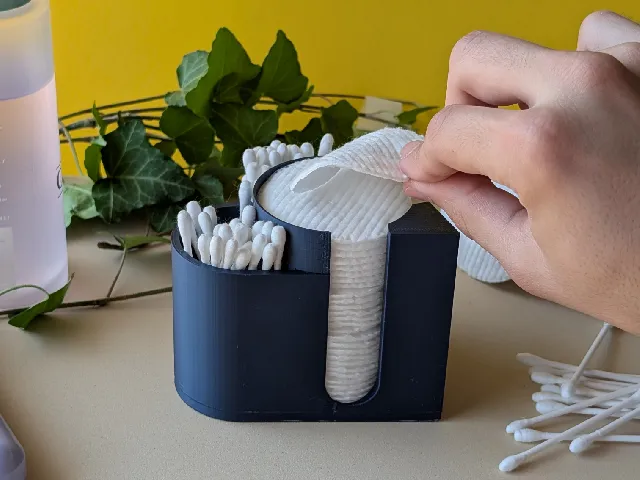 cotton holder heart