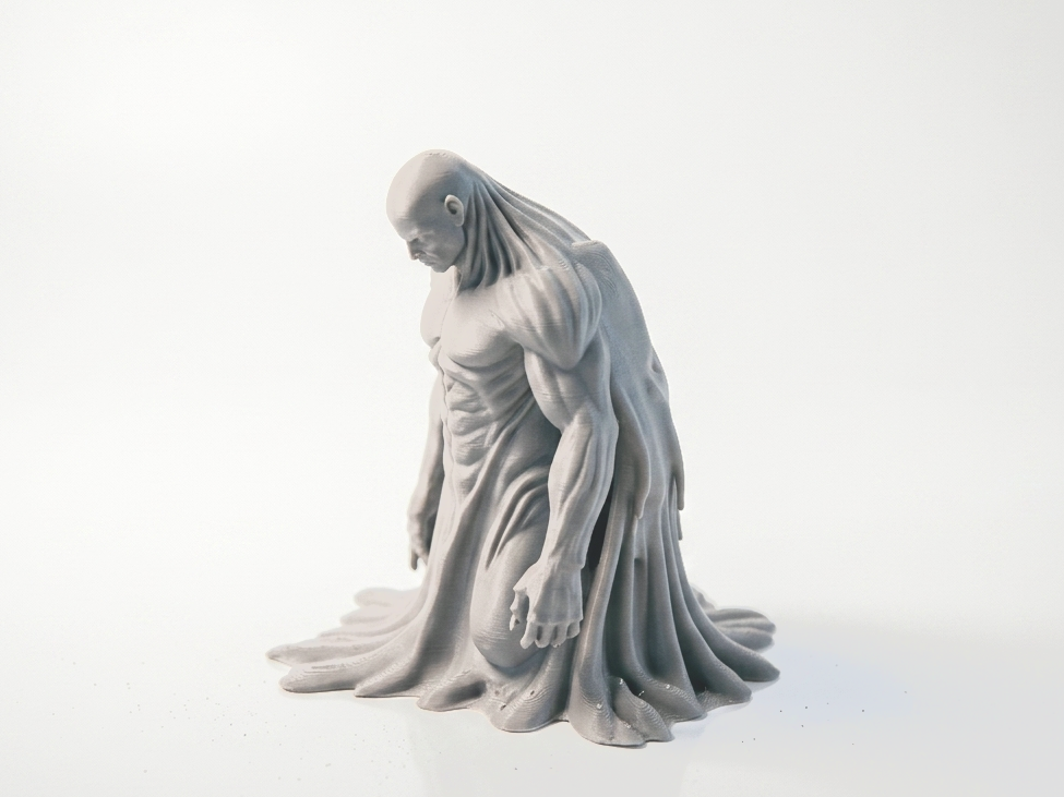 Tar Monster Fantasy Creature Figurine 3D Printable