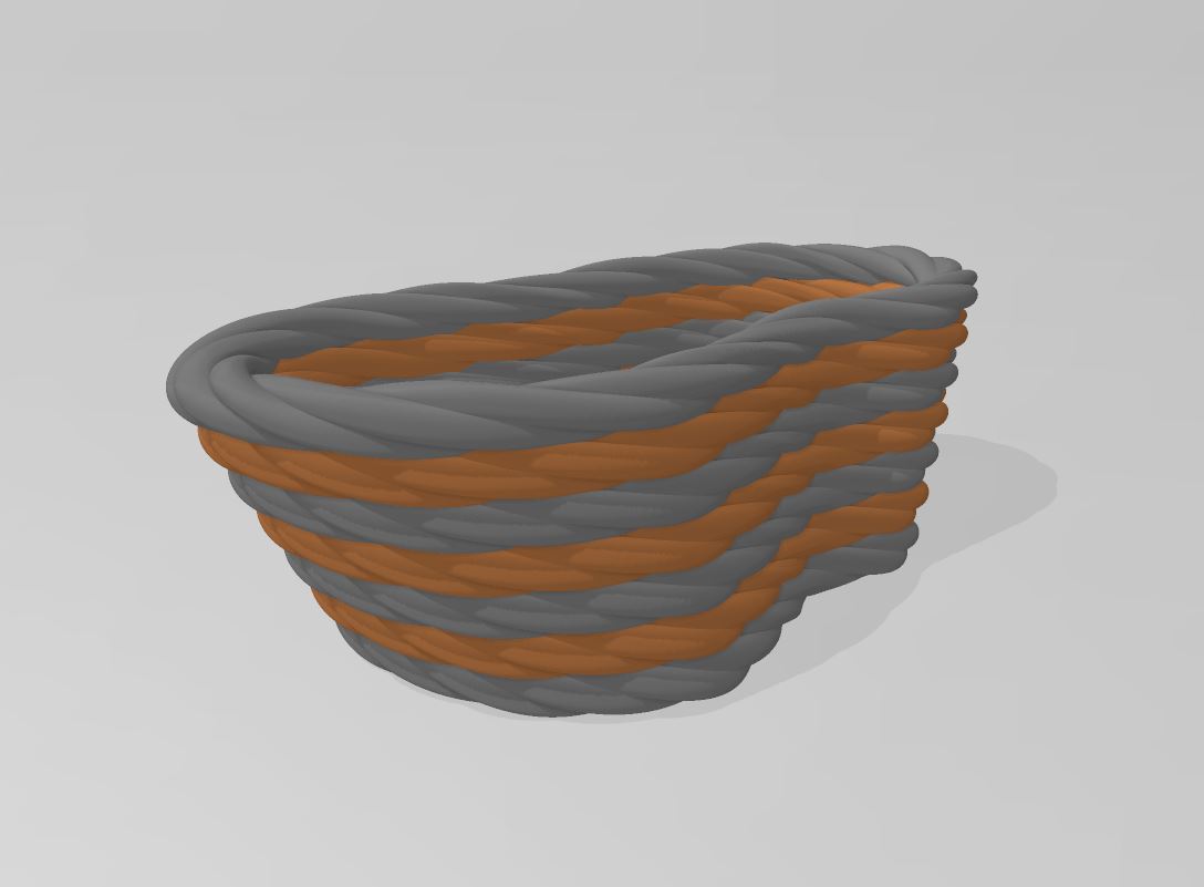 Miniatura 4 do modelo 3D Easter Egg ROPE Basket