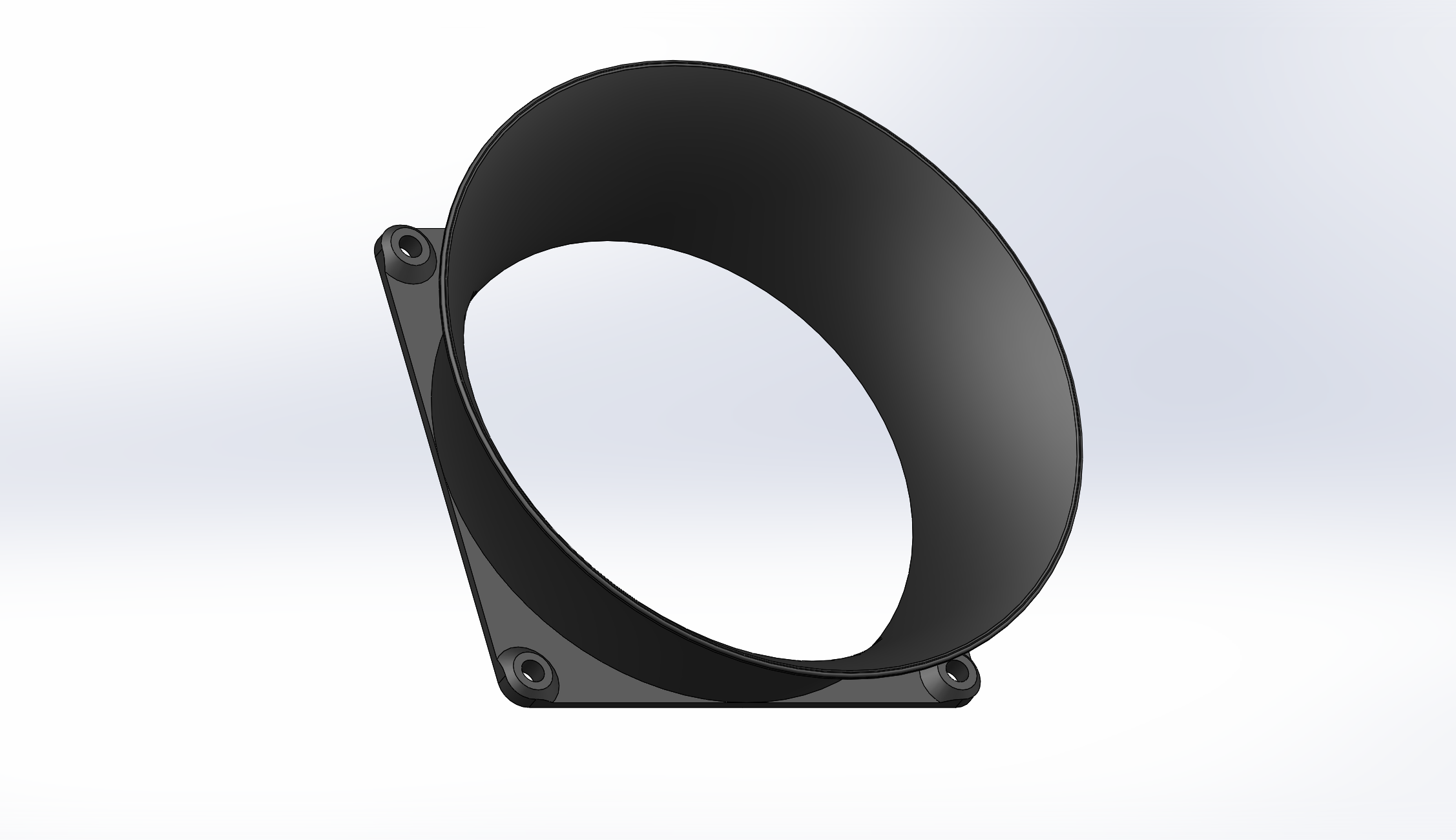 Fan inlet NOCTUA airflow amplifier compatible
