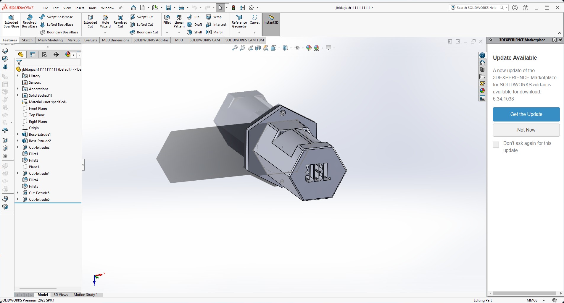 JBL holder
