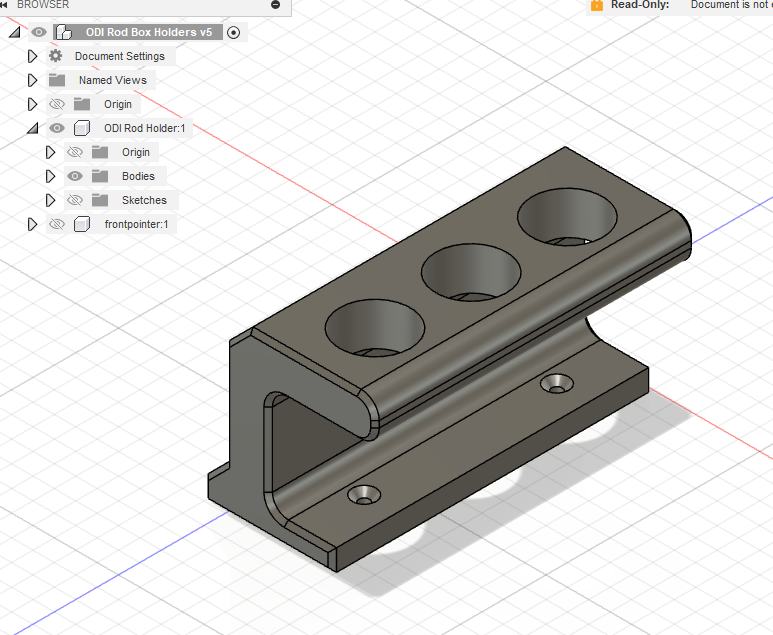 Front Pointer Accessories Storage Brackets (Varian) — miniatura 5