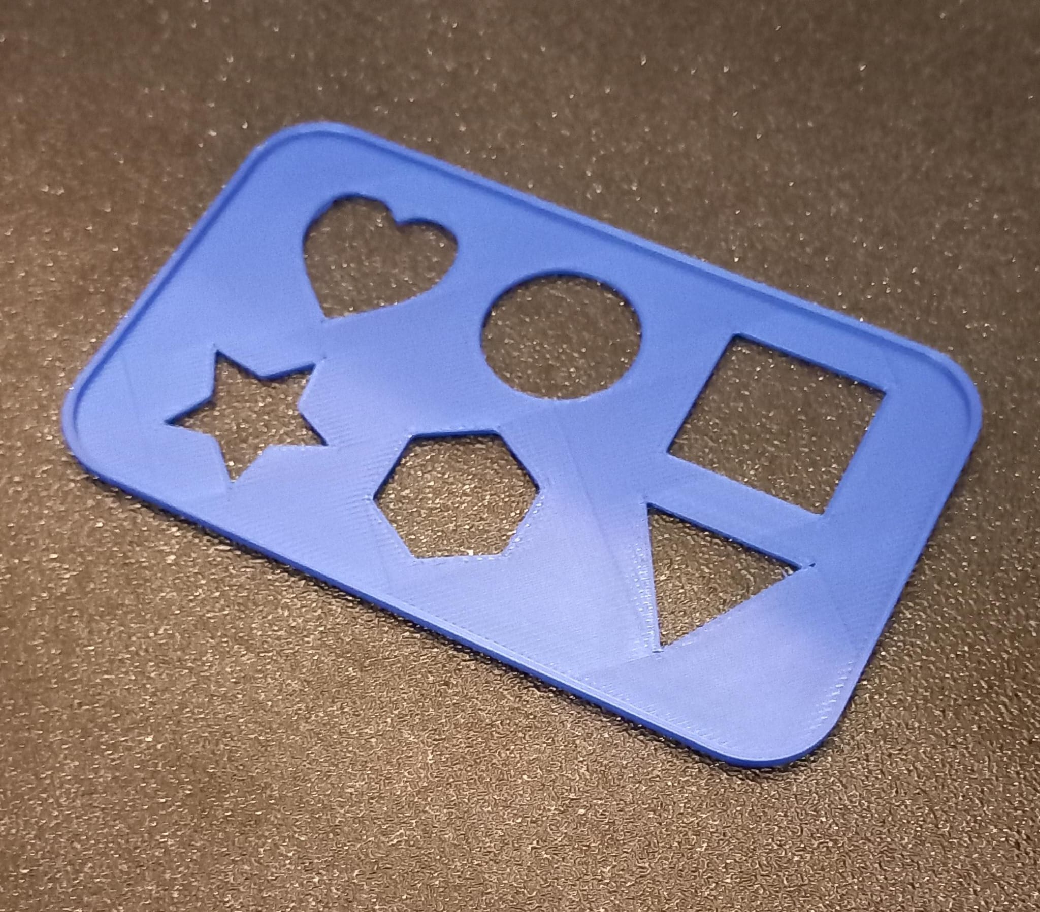 Painting stencil-simple shapes
