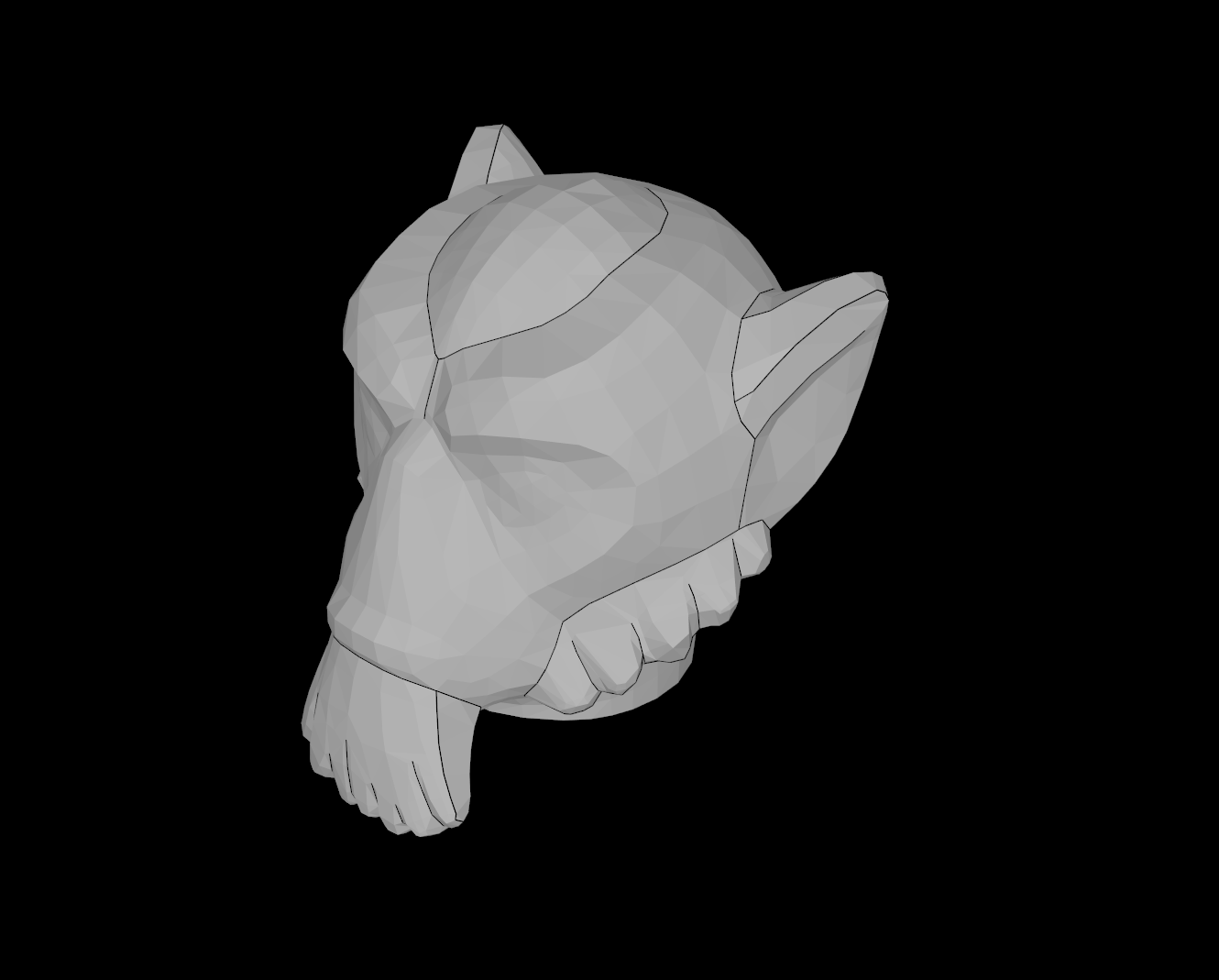 Lego Compatible (115851.dat) Minifig Head Modified SW Lasat (Garazeb 'Zeb' Orrelios)