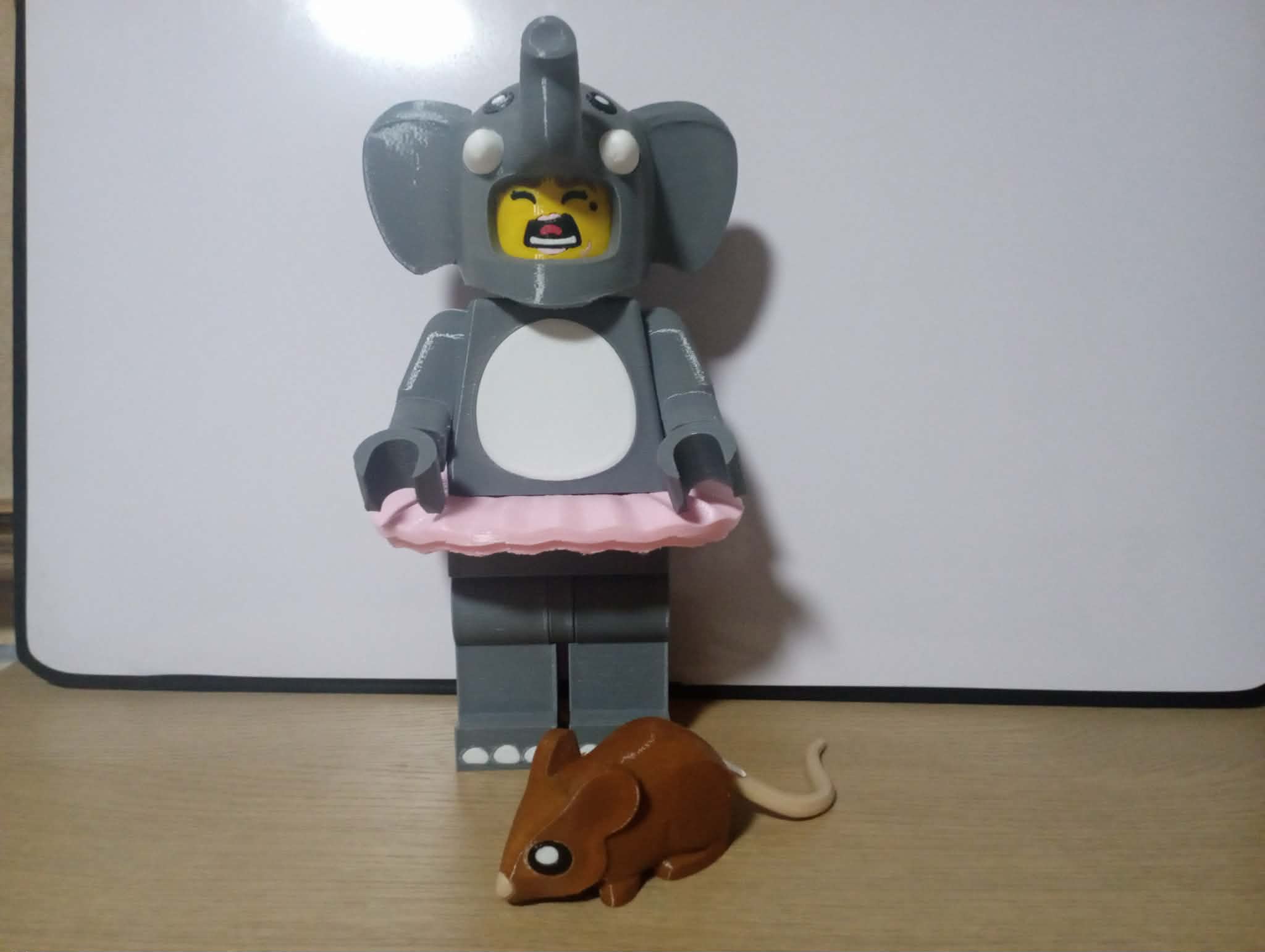 Elephant Costume Girl Giant Minifig