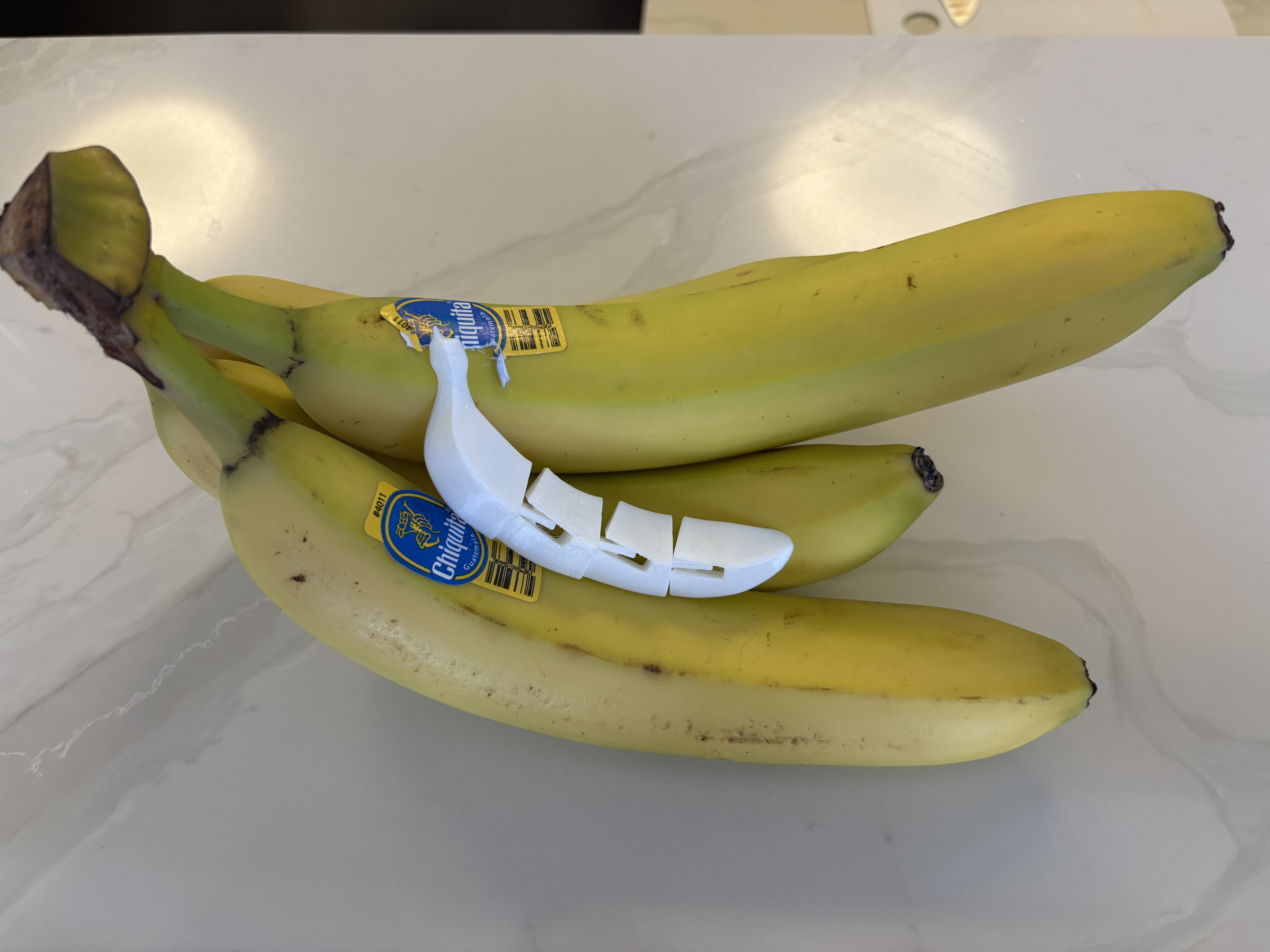 Articulated wiggly banana 3D model