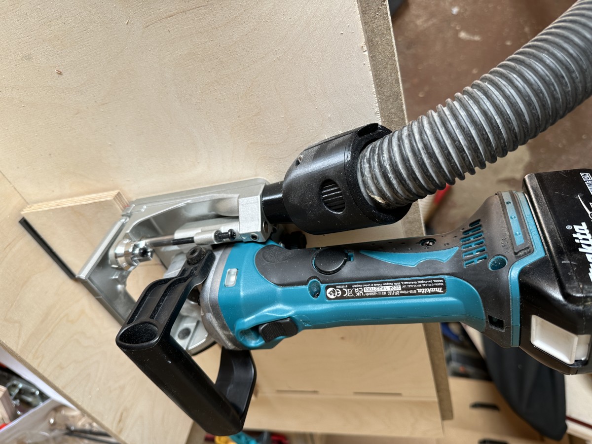 Makita DPJ180 - SHOPVAC CAMLOCK adapter - 3DW