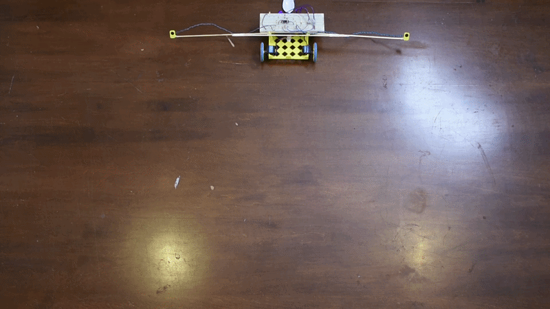 Otto with breadboard holder for a custom sensor 3D model
