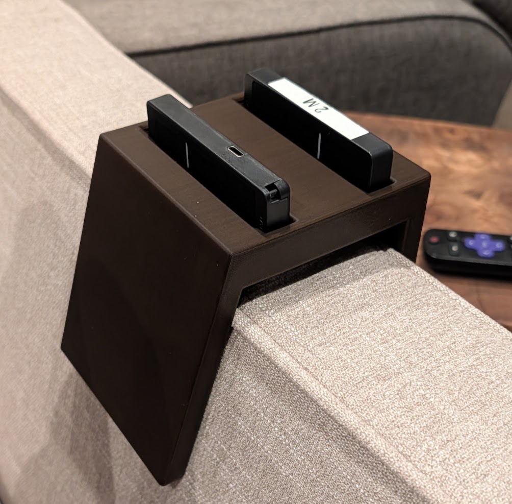 Lovesac recliner remote holder