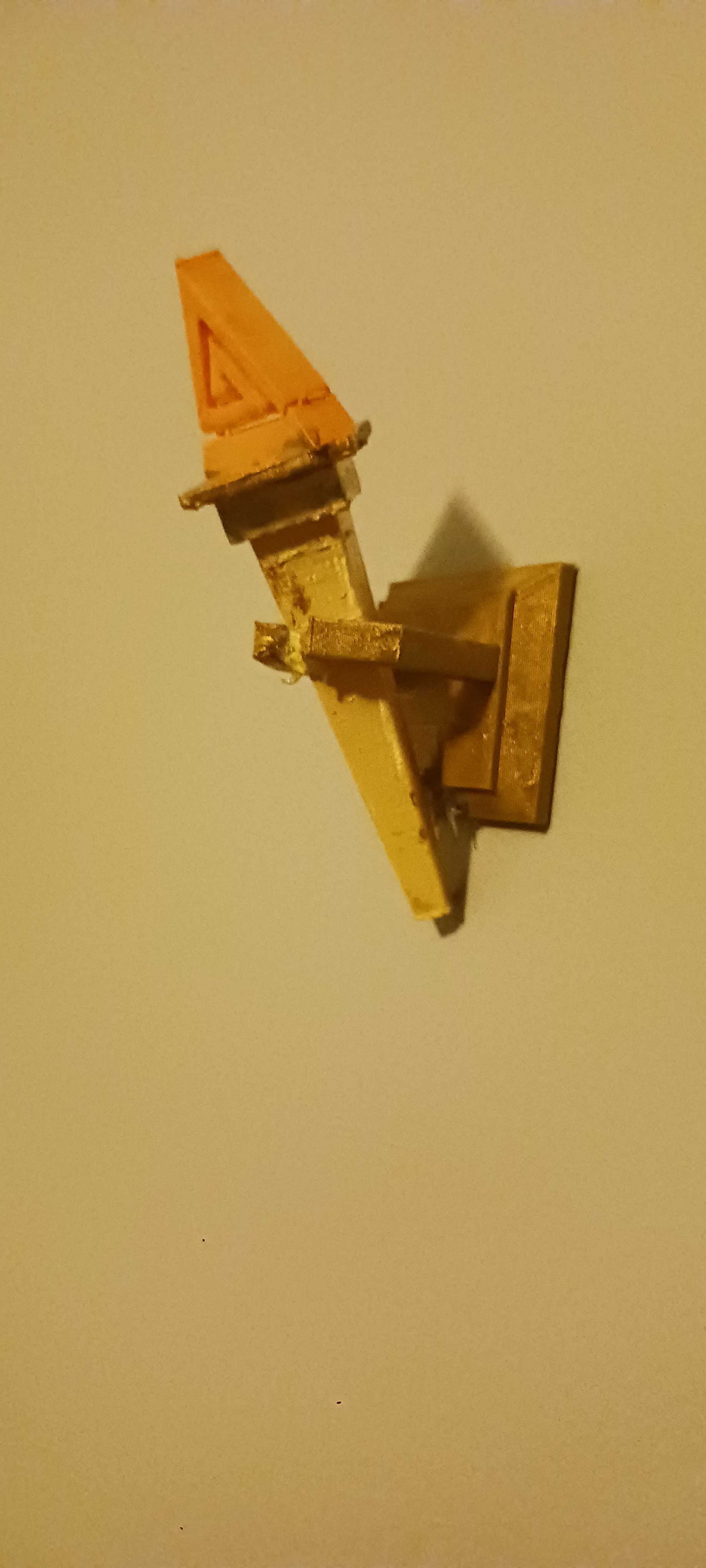 Nomai Torch Wall Mount-Outer Wilds